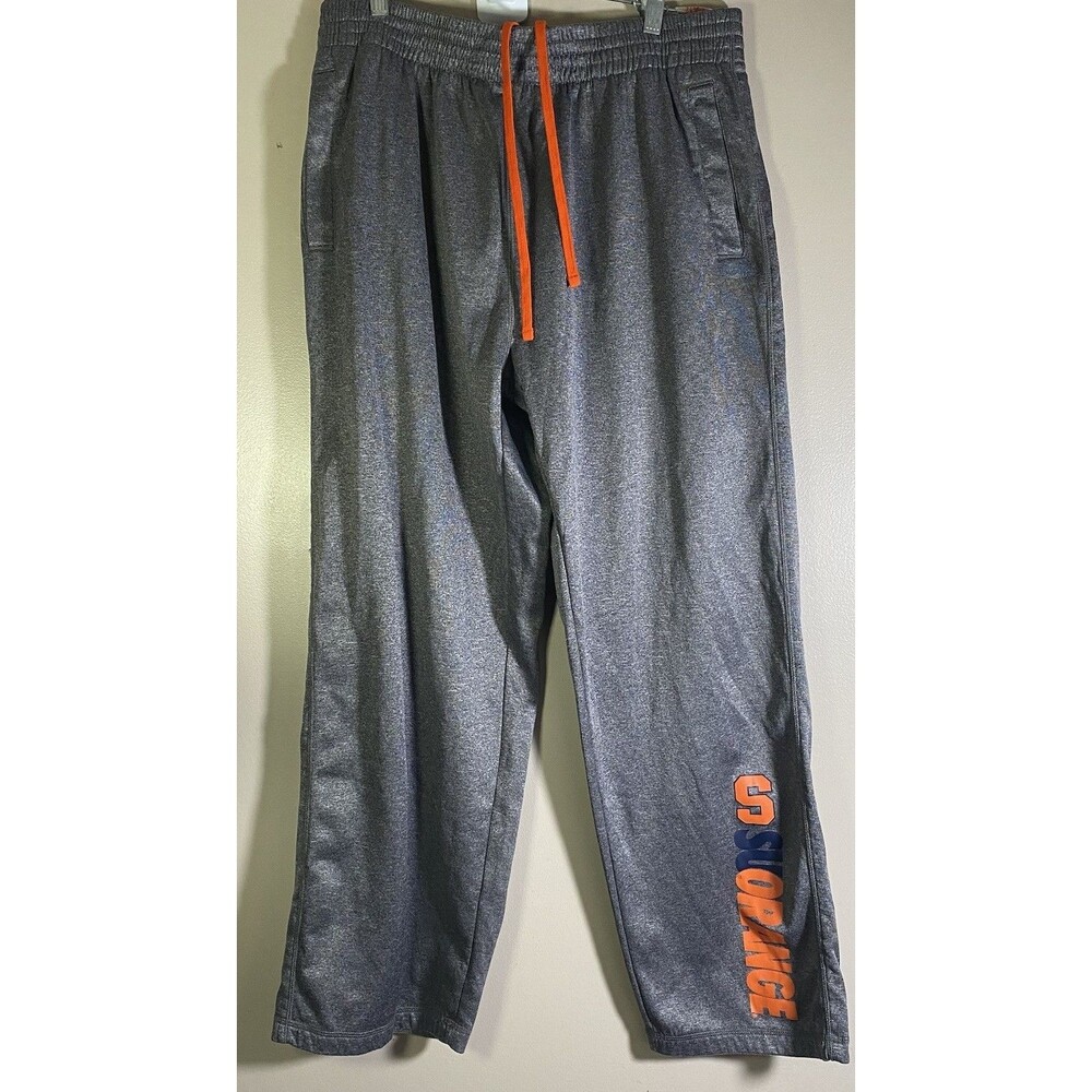 Syracuse Orange NCAA Section 101 Knights Gray Jogger Pants Size XL
